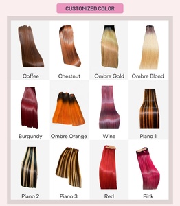 100% Pure Vietnamese Raw Hair Super Healthy Thick End Green Bone Straight <b>Bob</b> <b>Wig</b> Weave Super Silky Shiny 100% Human Bundle - Product Image 6