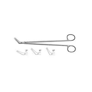 Ciseaux vasculaires Potts Smith 19 cm, lames d'instruments en acier angulées avec poignée annulaire, ciseaux chirurgicaux manuels en acier inoxydable - Product Image 3