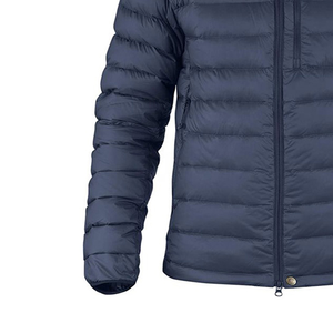 Chaqueta acolchada personalizada de color azul marino de alta calidad para unisex, transpirable y antibacteriana, para uso en invierno. - Product Image 5