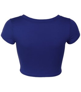 Camisetas Cortas Lisas para Mujer, Manga Corta, Ajustadas, Deportivas, para Fitness, Personalizables con Logotipo, Camisetas para Mujer - Product Image 3