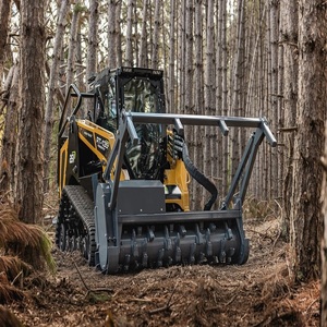 Hot Selling ASV Skid Steer Loader <b>Mulcher</b> Crawler Loader Diesel Engine High Efficiency Durable Compact Size Powerful PLC Gear - Product Image 5