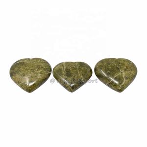 Fabricación de alta calidad, vesonita Natural personalizada, corazones hinchados, bolsillo curativo, corazón de cristal pulido, amor a la venta - Product Image 1