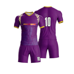 Conjunto Deportivo Personalizado para Fútbol, Camiseta de Fútbol Sublimada, Fabricante de Uniformes de Fútbol Personalizados, Manga Corta - Product Image 4