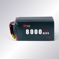 Lipo аккумулятор 25c 45,6 V 8000mAh 8Ah12S высокая скорость 25C HD производства Li-Po аккумуляторная батарея с фиксированным ветром Vtol Multirotor UAV Высокая производительность с фиксированным ветром