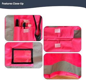 เสื้อกั๊กนิรภัย Wings Traders ขายส่งจากโรงงาน ราคาถูก คุณภาพสูง สะท้อนแสง มาตรฐาน ANSI Class 2 EN ISO 20471 - Product Image 5