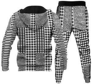 Customized Winter Heavyweight Hooded Printed <b>Tracksuits</b> Adults 100% Cotton Breathable Quick Dry Unisex Sportswear ODM Design - Product Image 5