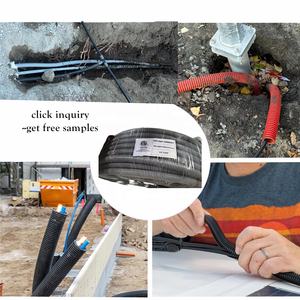 1/2 " - 1 Polegada ENT Conduit PVC Elétrico Não Metálico Tubulação Tubo Corrugado Flexível Conduit Cinza - Product Image 3