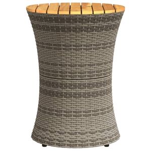 Mesa Auxiliar de Jardín Gris para Exteriores - Product Image 5