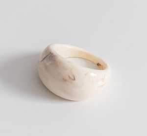 Modern Green Jade Cocktail <b>Ring</b> Unisex <b>Statement</b> Band Natural Stone Fashion Jewelry Daily Wear Gift - Product Image 3