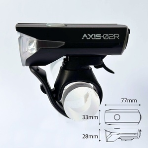 Luz LED para Bicicleta de 200 Lúmenes con Haz de Luz Concentrado, Recargable Tipo-C, Faro Delantero para Bicicleta - Product Image 2