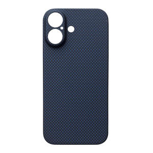Para IPhone17 Aramid Funda para teléfono móvil <span class=keywords><strong>Fibra</strong></span> de carbono ultrafina Funda protectora magnética para teléfono de carbono de aramida - Product Image 1