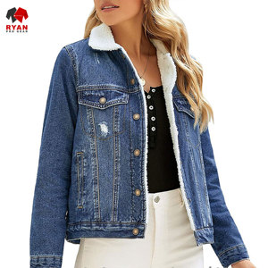 Chaqueta Vaquera Personalizada Ryan Pro Gear para Mujer, Tejido Transpirable y Cómodo con Logotipo Personalizado, Ropa Casual - Product Image 2