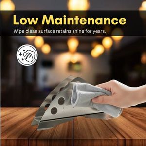 Wholesale Bulk Order Silver Stainless Steel <b>Napkin</b> Holder Kitchen Dining Table Metal Tissue Paper <b>Dispenser</b> Stand for Wedding - Product Image 5