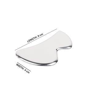 Herramienta de Masaje Facial Ayurvédica de Acero Kansa en Forma de B, para Esculpir el Rostro, Lifting Facial, Cuidado de la Piel, Raspado, Bienestar y Belleza - Product Image 2
