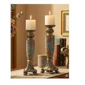 Décoration de table de restaurant, centre de table, porte-bougie, forme personnalisée, porte-bougie en métal, porte-bougie chauffe-plat en fer - Product Image 2