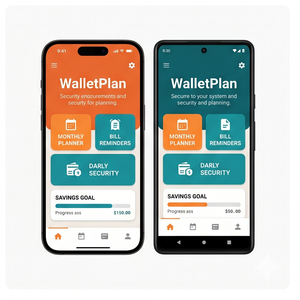 Aplicación RoyalCraft Budget Planner: Rastreador de gastos, Gestor de dinero, Planificador de ahorros y Control de finanzas ios/android - Product Image 4