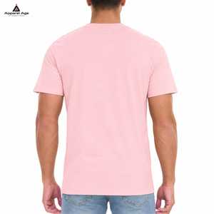 T-shirt unisexe à manches courtes col rond en coton 100% anti-plis respirant de haute qualité OEM 180 g/m² avec logo personnalisé coupe ample pour homme - Product Image 6