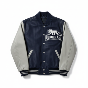 Chaqueta Varsity de Forro Polar para Hombre, Impermeable, Antibacteriana, Cortavientos, de Secado Rápido, 250g, Otoño, Unisex, Tejida - Product Image 1