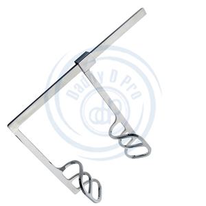 Diviseur abdominal Perman Stille à lame auto-fixante 65 mm de profondeur, bras de 18 cm, chirurgical en acier inoxydable, manuel, réutilisable, allemand - Product Image 4