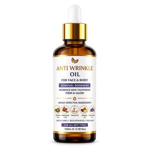 Aceite Antiarrugas para Rostro y Cuerpo, Reafirmante, Iluminador y Reparador de la Piel, Fórmula de 100 ml - Product Image 1