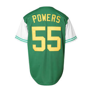 Camiseta de Béisbol Clásica Personalizada al por Mayor para Hombre, con Logotipo Bordado, Camiseta de Softbol 100% Poliéster - Product Image 2