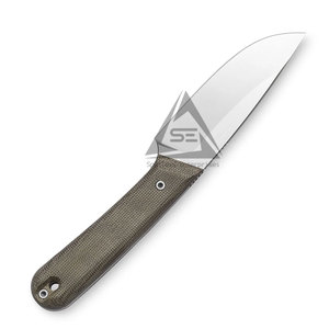 Cuchillos de Caza de Hoja Fija de Último Diseño y Alta Calidad, Acero Damasco Inoxidable, Mango de Madera, Grado DIY, Personalizable OEM, 3 Años de Garantía - Product Image 2