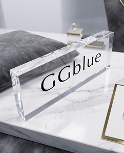 Meilleures ventes - Bloc acrylique transparent de luxe - Parfait pour les vitrines avec impression UV pour l'affichage en magasin - Product Image 6