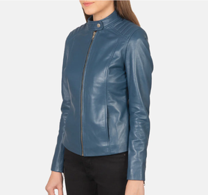 Chaqueta de Cuero Genuino, Resistente al Viento, Ecológica, Transpirable, para Hombre y Mujer, Estilos Personalizados, Vintage, para Otoño e Invierno, en Varios Colores - Product Image 1