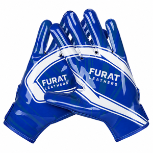 Gants de sport FURAT LEATHERS à doigts entiers, antidérapants, en silicone/PU, jaunes, perforés, respirants, unisexes - Product Image 1