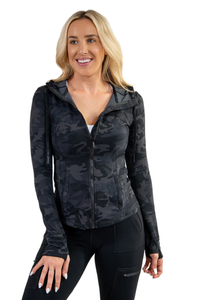 Sudadera con capucha y pantalones de chándal de felpa francesa personalizados con estampado DTG y sublimación, diseño de camuflaje Real Tree, para hombre y mujer - Product Image 3