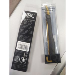 JRL Gold & Black Magnetic Luxury Stainless Steel Manual <b>Straight</b> Edge <b>Razor</b> with Custom Logo for Professional Barbers Beard Care - Product Image 6