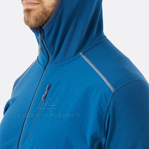 Sweat-shirts à capuche en molleton avec fermeture éclair, dernier design, qualité supérieure, prix abordable, 100% coton respirant pour hommes - Product Image 5