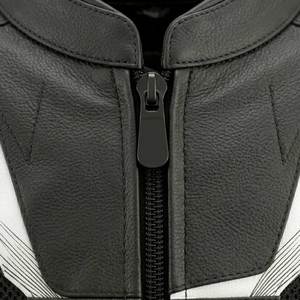 Combinaison de moto en cuir de haute qualité, directement de l'usine, combinaison de course pour motards, OEM, combinaison de moto deux pièces, équipement de conduite sur mesure - Product Image 5