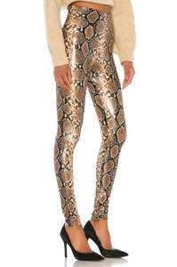 OEM 2026 Pantalones Leggings Elásticos de Piel Sintética PU con Estampado de Serpiente para Mujer, Ajustados y Sexys, con Muestra Gratis - Product Image 3