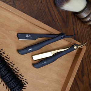 Tijeras de Peluquería JRL Negras Magnéticas de Acero Inoxidable de Lujo con Cuchilla Afilada para Uso Profesional - Product Image 6