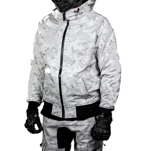 Sweat à capuche de sécurité pour moto 100% coton, protection CE niveau 2, équipement de moto, hiver, imperméable, décontracté - Product Image 6