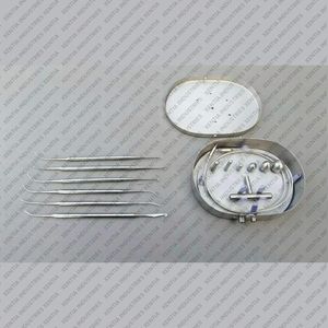 Juego de Extractores de Flebectomía Nabatoff de Acero Inoxidable de Alta Calidad y Ganchos Varady, Instrumentos Reutilizables para Cirugía Plástica - Product Image 3