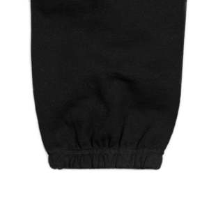 Ensemble de survêtement noir à capuche pour femme, sweat-shirt et pantalon de jogging longs, couleur unie, coupe décontractée ample, 100 % coton, idéal pour l'automne - Product Image 2