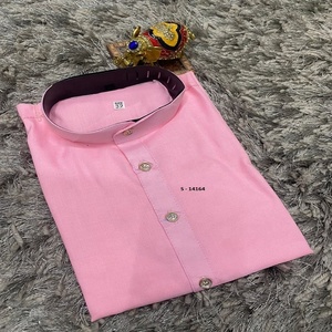 Pijama Kurta de algodón de calidad superior proveedor indio exportador precio al por mayor para el desgaste del banquete de boda - Product Image 4