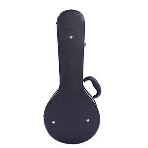 Custodia Rigida in Pelle con Motivo Microgroove per Mandolino - Nera - Product Image 3