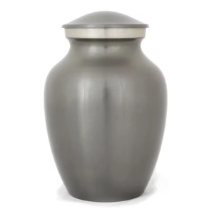<b>Large</b> Decorative Cremation <b>Urn</b> Adult Memorial Storage Container Custom Engraving Metal Cremation <b>Urn</b> for Adult Ashes - Product Image 2