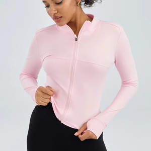 Camisa moderna informal de manga larga con cremallera frontal, proveedor mayorista de prendas de moda, camisa de moda con cremallera completa para mujer - Product Image 4