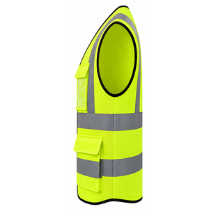Chaleco de Seguridad para Trabajos Viales, Alta Visibilidad, Reflectante, Ropa de Trabajo Personalizada, Proveedor Mayorista, Fabricante, Ropa Protectora para Personal de Tráfico - Product Image 3