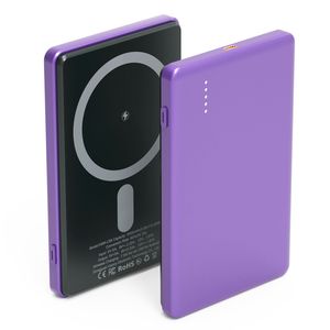 Cargador Inalámbrico Magnético 2 en 1 de 5000 mAh para MagSafe, Cargador Rápido Magnético PD20W Portátil para Dispositivos IOS (iPhone 15 14 13 12) - Product Image 6