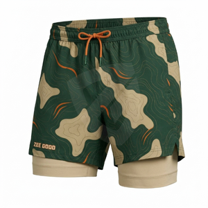 Classic Workout <b>Shorts</b> <b>Mens</b> Sport Running <b>Shorts</b> Casual Sports Wear <b>Woven</b> Fabric Custom Summer Quick Dry Polyester <b>Shorts</b> - Product Image 3
