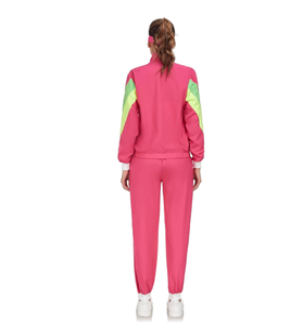 Survêtement coupe-vent personnalisé pour femme, style rétro hip-hop, respirant, écologique, grandes tailles, hiver, en nylon - Product Image 4