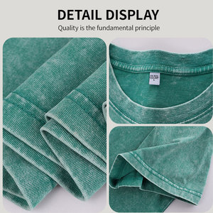 Men's Short Sleeve Printed T-<b>Shirt</b> O-Neck Street Style <b>Patchwork</b> Pattern Regular Fit Breathable 100% Cotton Jersey - Product Image 5