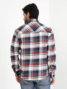 Chemise pour homme, vêtements de plein air fonctionnels au meilleur prix, à carreaux écossais, acheter directement auprès d'un fournisseur indien au prix de gros - Product Image 2