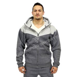Ensemble de survêtement d'hiver pour homme en 2 pièces, sweat-shirt à capuche et pantalon à cordon de serrage, 100% coton, vêtements de sport - Product Image 1