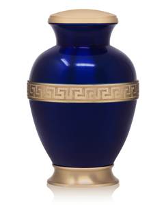 Nuevas urnas funerarias cilíndricas de diseño moderno Art Déco, hechas a mano y de alta calidad, para cenizas, tipo jarrón de suelo. - Product Image 6